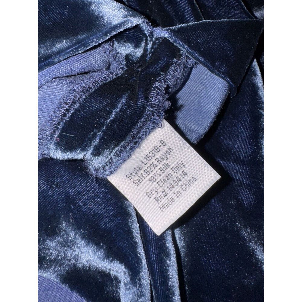 JOHNNY WAS EMI VELVET EMBROIDERED HOODIE TUNIC Silk Blend‎ Women’s SMALL RARE - Picture 8 of 8